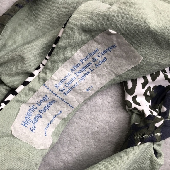 Bar III Tropical Print Bikini Women's size Small New - Picture 6 of 13